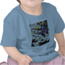 Wall of License Plates Tee Shirt