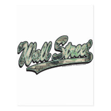 Wall Street - 1000 Dollar Bill Post Card