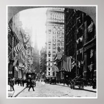 Wall Street 1900 Posters