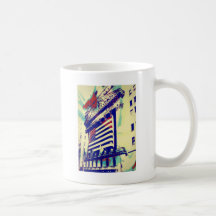 Wall Street Art Coffee Mugs