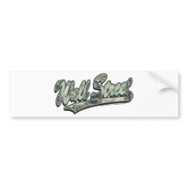 Wall Street Baseball Script, High Finance Bumper Sticker