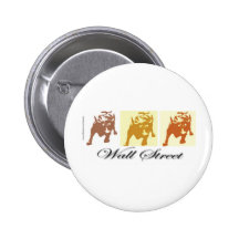Wall Street Bull Market Pin