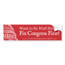 Wall Street Bumper Stickers