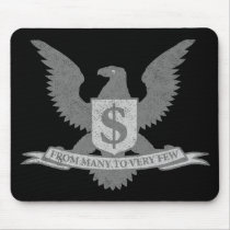 Wall Street Greed Seal mousepads