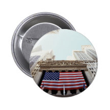 Wall Street Pinback Buttons