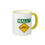 Wall Street Under Construction Coffee Mug