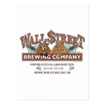 WALL-STRRET-BREWING-for-Caf Postcards