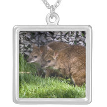 Wallabies Personalized Necklace
