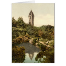 Wallace Monument, Stirling, Scotland Greeting Cards