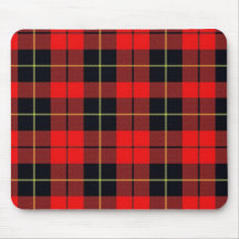 Wallace plaid mouse pad