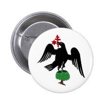 Wallachia, Romania flag Button
