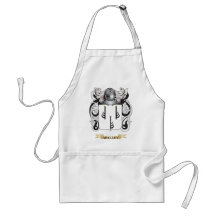 Walley Family Crest (Coat of Arms) Aprons