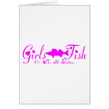 WALLEYE GIRL CARD