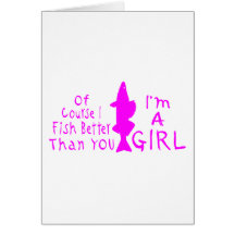 WALLEYE GIRL CARD