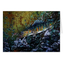 WALLEYE GREETING CARD