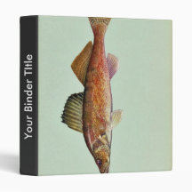 Walleye Vinyl Binder