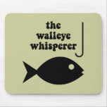 walleye whisperer fishing mousepads
