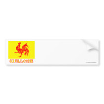 Walloon Region Flag wtih Name