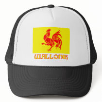Walloon Region Flag wtih Name