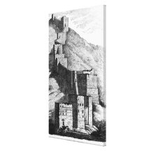Walls of Antioch, 1894 Stretched Canvas Print