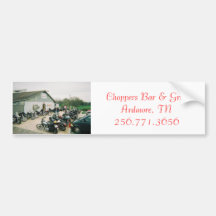 Walrath-R1-006-1A, Choppers Bar & GrillArdmore,... Bumper Stickers