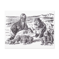 Walrus and Carpenter 2 postcards
