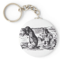 Walrus and Carpenter 3 keychains