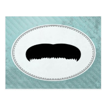 Walrus Moustache Post Cards