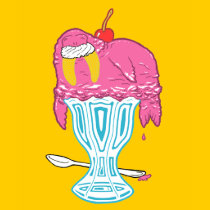 Walrus Sundae - Ladie's Fitted Shirt