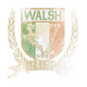 Walsh Irish Crest t shirt
