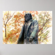 Walt Whitman at Bear Mountain Poster