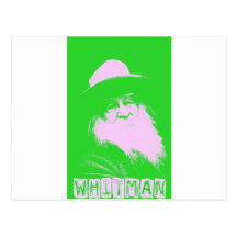 Walt Whitman Two-Tone Post Cards