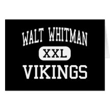 Walt Whitman - Vikings - High - Bethesda Maryland Cards