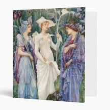 Walter Crane: Signs of Spring Binders