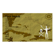 Walter Kennedy Map #9 Business Card Template