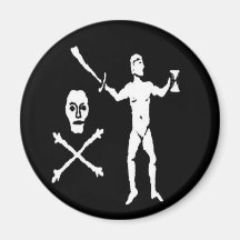 Walter Kennedy-White Fridge Magnet
