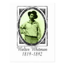 Walter Whitman Post Card