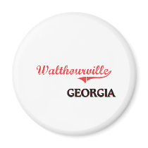 Walthourville Georgia City Classic Magnet