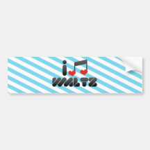 Waltz Bumper Stickers
