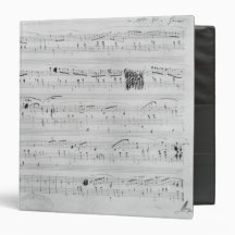 Waltz in F minor Vinyl Binder