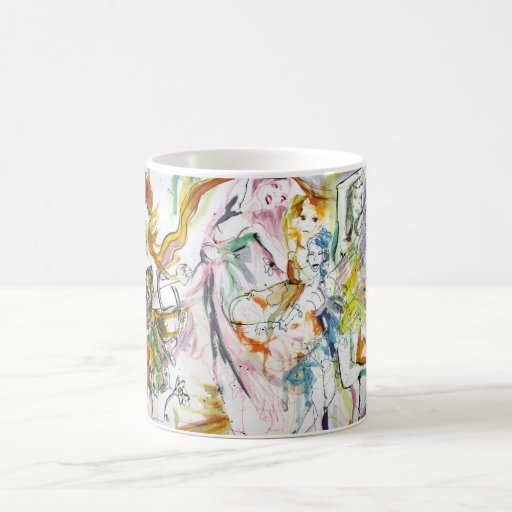 waltz of the flowers coffee mug