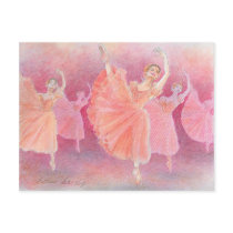 Waltz of the Flowers Postcard