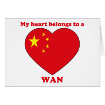 Wan Greeting Cards