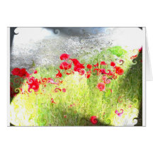 Wanaka flowers card