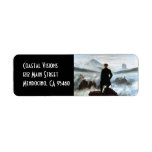 Wanderer above the Sea of Fog - Customizable Return Address Label