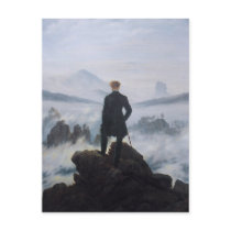 Wanderer above the Sea of Fog Postcard