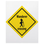 wanderer crossing icon letterhead
