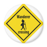 wanderer crossing icon magnets