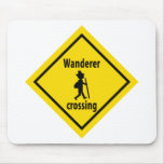 wanderer crossing icon mousepads