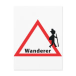 wanderer fun icon postcards